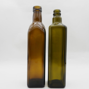 Nhà Máy Bán buôn 500ml chai thủy tinh màn hình in cấp thực phẩm 125ml 250ml 750ml 1000ml dầu ô liu chai thủy tinh với nắp vặn - Product Image 6