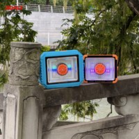 Lampe LED d'extérieur, éclairage de cour, induction musicale, lampadaire solaire, étanche, ultra-lumineux, projecteur haute puissance
