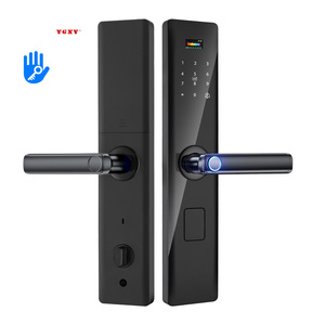 スマートロック電子スマートロックTuya TTLOCKノブキードアデジタルセキュリティ指紋ハンドルスマートドアロックカメラ付き - Product Image 1