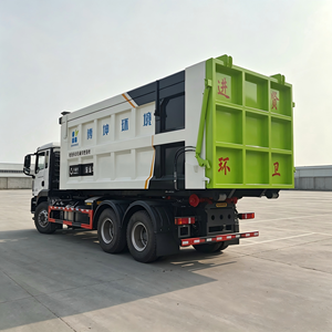 Nouveau camion lève-conteneurs à bras articulé SITRAK 6x4 robuste avec bac de support pour le transport des déchets - Product Image 4