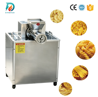 Machine à extruder les pâtes commerciale, automatique, en acier inoxydable, pour macaronis creux et conchiglie