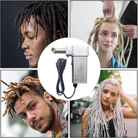 Machine à Dreadlocks Électrique Portative, Tresseuse Bricolage pour Extensions, avec 20 Crochets