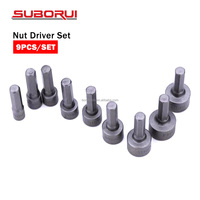 Kit de douilles à impact en acier industriel SUBORUI 5 mm-13 mm 1 pièce, personnalisable OEM, embout de perceuse magnétique pour réparation automobile