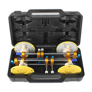 Raizi 2pc 6 pouces carreaux de verre granit marbre pierre ventouse couture <span class=keywords><strong>outil</strong></span> de réglage avec caoutchouc blanc - Product Image 2