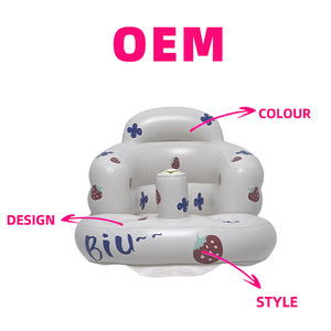 Pedido a granel Barato Bebé Sentado Ayudas Ergonómico Curvo Respaldo Bebé Aprendizaje Silla No Tóxico PVC para Alimentación - Product Image 3