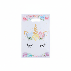 10 pezzi Design unicorno perlato 17x25cm sacchetti regalo per feste ed eventi bomboniere - Product Image 2