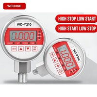 Pressostat numérique intelligent WEDONE MIK Y210, contrôleur de relais haute précision, acier inoxydable 304, IP65 pour l'eau, l'huile et l'air