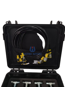Manómetro de Prueba de Presión de Bomba Hidráulica Universal para Excavadoras, Herramienta de Prueba de Presión de Bomba Hidráulica, Repuestos para Excavadoras - Product Image 2