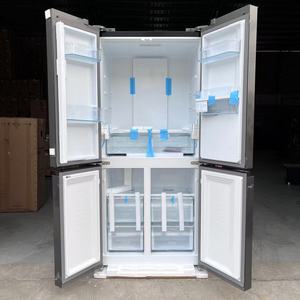 Hot 591L Four Door <b>Refrigerators</b> Top Freezer Fridge Home Appliance Cross <b>Refrigerator</b> With Water Dispenser Refrigerated Refriger - Product Image 2