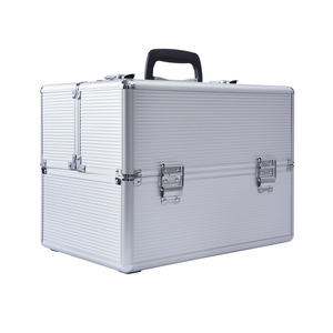 Professionnel voyage maquillage cosmétique valise ongles cas maquillage mallette valise beauté maquillage étui aluminium - Product Image 4