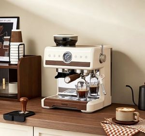 Máquina de Espresso Automática FEST con <span class=keywords><strong>Molinillo</strong></span> - Cafetera Profesional para Cappuccino, Uso Doméstico y Comercial - Product Image 4