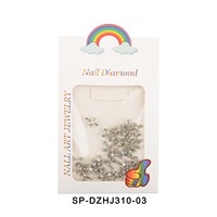 Décorations d'ongles en forme de croix scintillantes - Ensemble de 8 breloques métalliques assorties pour ongles, bijoux en diamant 3D pour ongles pour salon et manucure à domicile