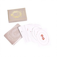 Jeu de cartes de poker personnalisé 63*88mm, écologique, pour cadeau d'entreprise familiale, jeu de cartes standard pour voyage et fête, avec boîte de rangement