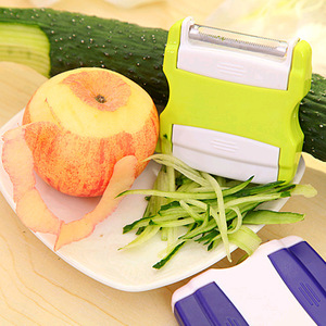 Pelador telescópico de doble acción, tres en uno, multifunción, para frutas y verduras - Product Image 3