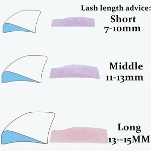 Coussin de levage de cils en silicone L Curl, résultat de levage Ultra des cils à la fois tiges de permanente souples avec 5 tailles bouclier de permanente sans colle sur la paupière - Product Image 3