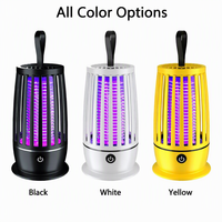 Lampe anti-moustiques LED rechargeable par USB GECKO YPD LITIAN, portable, en plastique écologique, facile à nettoyer
