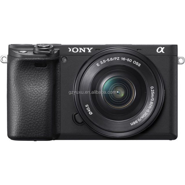 Used A6400 Mirrorless Camera with 16-50mm F/3.5-5.6 OSS Lens Kit 24.2MP APS-C, 4K Video, Fast AF, Touch Screen, Wi-Fi