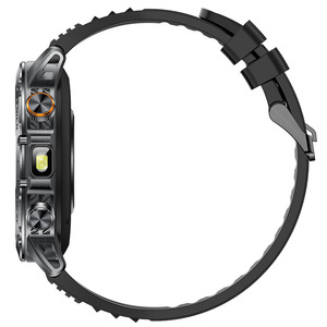 Montre connectée étanche AK87, grande autonomie, pour homme, suivi d'activité en extérieur, réponse aux appels, lampe torche, montre de sport durable - Product Image 5