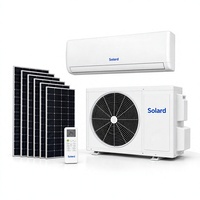 Climatiseur hybride solaire double tension 36000 BTU 3 CV mural à onduleur DC, unité split, R32 écologique, pour extérieur domestique