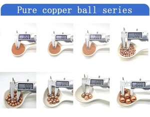 High Purity 99.9% Solid <strong>Copper</strong> Beads Inch Sizes For Tapping Drilling Electrical &amp; Precision Mechanical Manufacturing Equipment - Product Image 5
