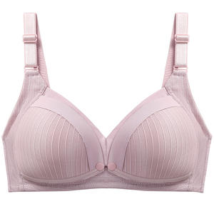 ชุดชั้นในคุณแม่ปรับสายรัดด้านหน้าสำหรับคุณแม่ชุดชั้นในให้นมบุตรแบบบา<span class=keywords><strong>ง</strong></span>สวมใส่สบายใหม่ฤดูร้อน - Product Image 5