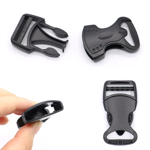 Plastic Bag Buckle A200 28Mm <b>Adjustable</b> Single Pull <b>Strap</b> Clasp For Waist Bag Backpack Webbing Accessory - Product Image 1
