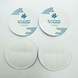 Posavasos de Papel Absorbente Personalizados para Cerveza, Posavasos Desechables de Papel - Product Image 4