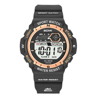 Montres pour hommes tendance, montres analogiques numériques de sport, réveil, montres numériques LCD, montres pour hommes en plastique 3ATM
