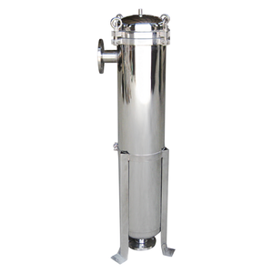 Boîtier de filtre de haute qualité et à débit élevé 40 m³/h en SUS304 avec # Panier filtrant à bière à 2 sacs, conforme aux normes de l'FDA - Product Image 3
