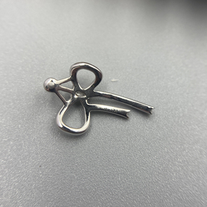 Bowknot Design Pure Stud Boucle D'oreille Cadre De Montage Au750 18K Or Perles Boucles D'oreilles Fine Bijoux <span class=keywords><strong>Base</strong></span> Montures Accessoires Résultats - Product Image 4