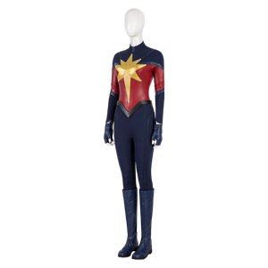 Customized <strong>Captain</strong> <strong>Marvel</strong> 2 Halloween TV Movie Adult Cosplay <strong>Costume</strong> Suits for Event Performance - Product Image 2