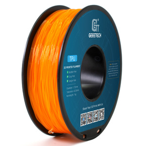 Filament d'imprimante 3D GeeTech <span class=keywords><strong>TPU</strong></span> 1,75 mm flexible 95A, longueur 3355 m, température d'impression 200-230°C, température du plateau 50-60°C, vitesse d'impression 20-40 mm/s - Product Image 1