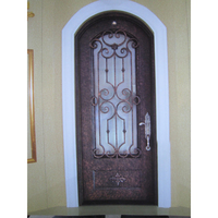 1 boîte de portes en fer, modèle chinois
