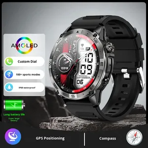 Reloj Deportivo con GPS Beidou para Correr/Ciclismo, Monitor de Frecuencia Cardíaca, Cadencia, Oxígeno en Sangre, Resistente al Agua, para Hombres y Mujeres, Montañismo - Product Image 3