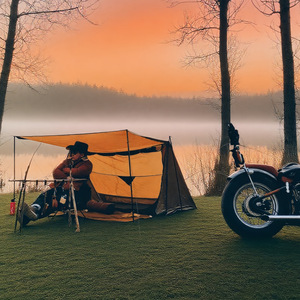 Hot Sale Lightweight One-Bedroom Outdoor <b>Camping</b> Tent Portable Beach and Park <b>Canopy</b> for Outdoor or Beach - Product Image 3