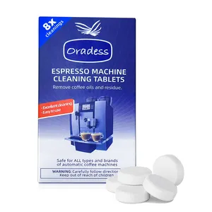 Oradess Factory Coffee Machine Cleaner Washing Coffee Maker Cleaner Tablets Washing Coffee Machine Cleaning Tablets Detergent