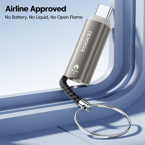 Toocki Pro USB-C allume-cigare interrupteur à allumage par soufflage et entrée 5V matériau céramique de haute qualité pour l'éclairage quotidien des cigarettes - Product Image 6