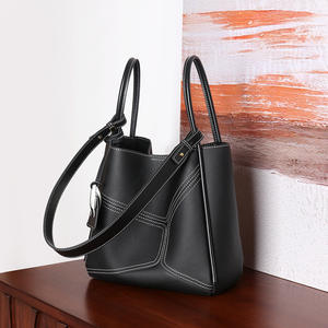 Bolsos de Mano de Cuero Genuino de Lujo para Mujer, Diseño de Alta Gama, Marca de Moda, Tipo Cubo, para Damas y Chicas - Product Image 6