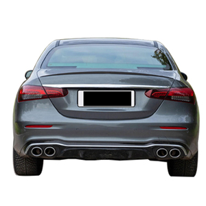 Venta caliente Ajuste de alta calidad para Mercedes Benz 2016 + 2017 Sport renovado E53 E63 parachoques trasero envolvente y escape tailthroat - Product Image 5
