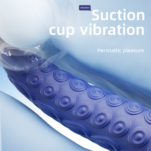 Dilator Anal Bergetar Kuat Bentuk Tentakel Gurita Ekstra Panjang, Mainan Seks untuk Stimulasi Puting dan Klitoris - Product Image 3