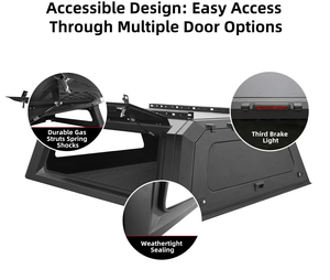 Factory Direct <strong>Sales</strong> High Quality <strong>Pickup</strong> Hard Topper Aluminum Alloy Canopy Truck Cover Canopy <strong>for</strong> ram 1500 with Rambox Topper - Product Image 5