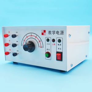 Alimentation électrique pour l'enseignement du collège J04004 /12V/2A, équipement d'expérimentation physique à tension régulée pour le collège - Product Image 2