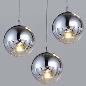 Lustre en boule de plastique électro-plaqué Tom Dixon, moderne, contrôlé par application téléphonique, pour salon, éclairage intérieur - Product Image 1