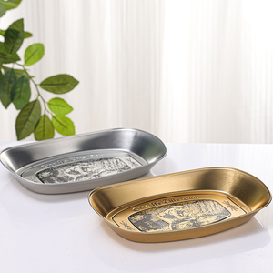 Bán buôn kim loại nhỏ cán khay biểu tượng tùy chỉnh tùy chỉnh hút thuốc lá phụ kiện thảo mộc tinplate khói tin cán khay - Product Image 2