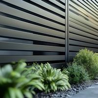 Panel de Cerca de Aluminio para Entrada de Vehículos con Puerta Corredera, Recubrimiento en Polvo, Antioxidante, Cerca de Seguridad, Tamaño Personalizado, Venta al Por Mayor, OEM