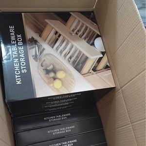 Organizzatore <span class=keywords><strong>per</strong></span> <span class=keywords><strong>Cassetti</strong></span> Espandibile a Due Livelli Senza BPA, <span class=keywords><strong>Porta</strong></span> Utensili da Cucina in Plastica - Product Image 5