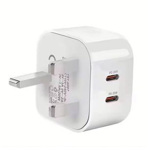 20W Fast Charger Dual Type <b>C</b> Fast Charging <b>USB</b>-<b>C</b> Power Adapter Supply 40W 2Type <b>C</b> Charger for Smart Phones - Product Image 3