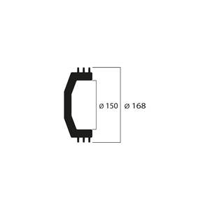 MAXI WING CLUTCH BELL interno Ø 150 mm y peso 1440 gramos - Product Image 2