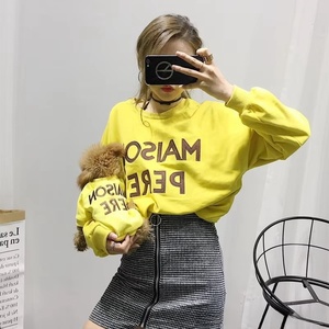 Dropshipping regalo di spugna primavera maglione cane con lettere ricamate per <span class=keywords><strong>barboncini</strong></span> e cani di piccola taglia vestiti per animali domestici - Product Image 3