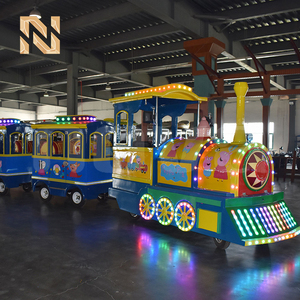 <span class=keywords><strong>Tren</strong></span> Eléctrico sin Rieles de 24 Asientos para Familias, para Parques de Atracciones, Centros Comerciales y Rutas Turísticas - Product Image 2